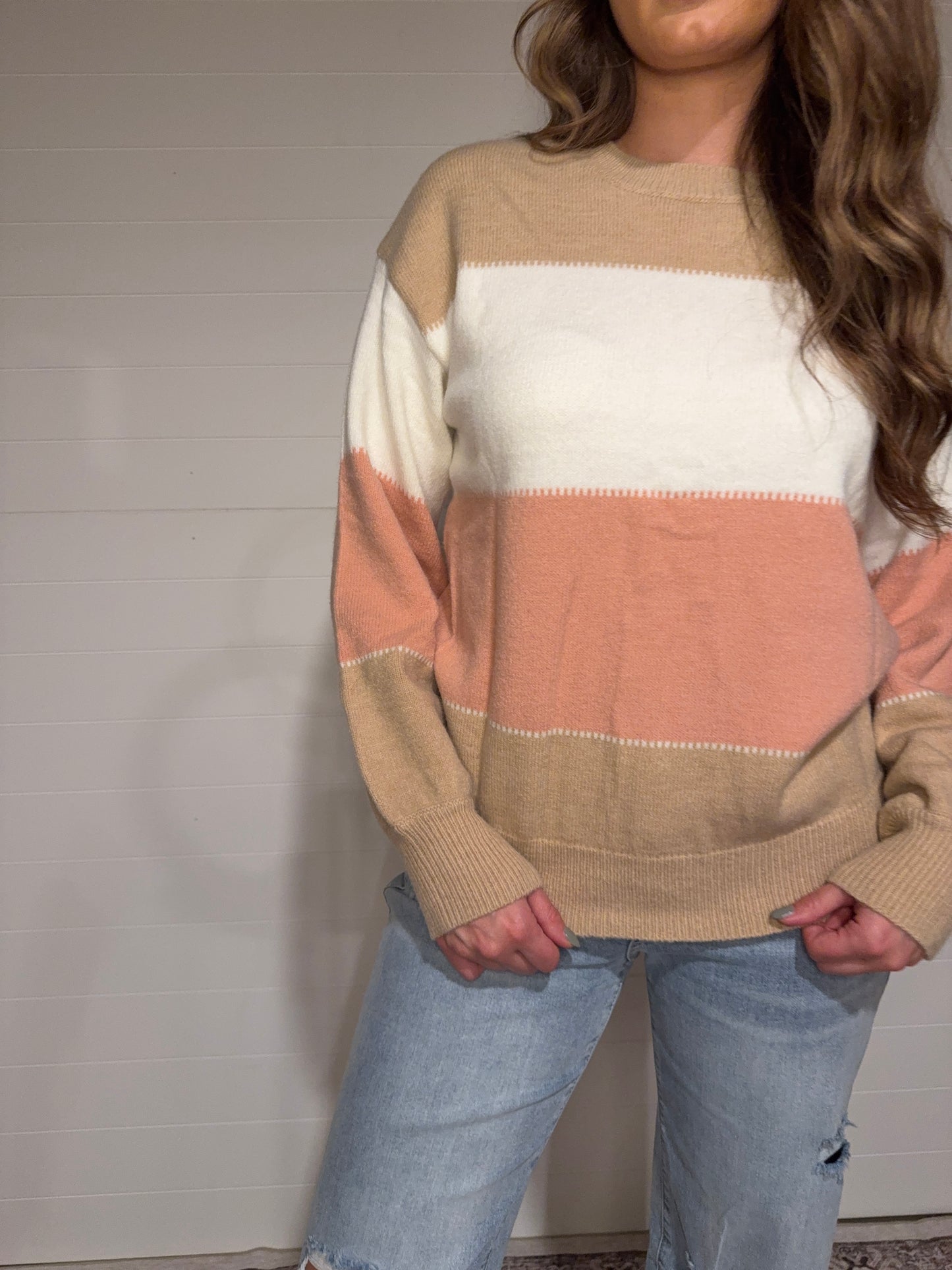 Color Block Sweater