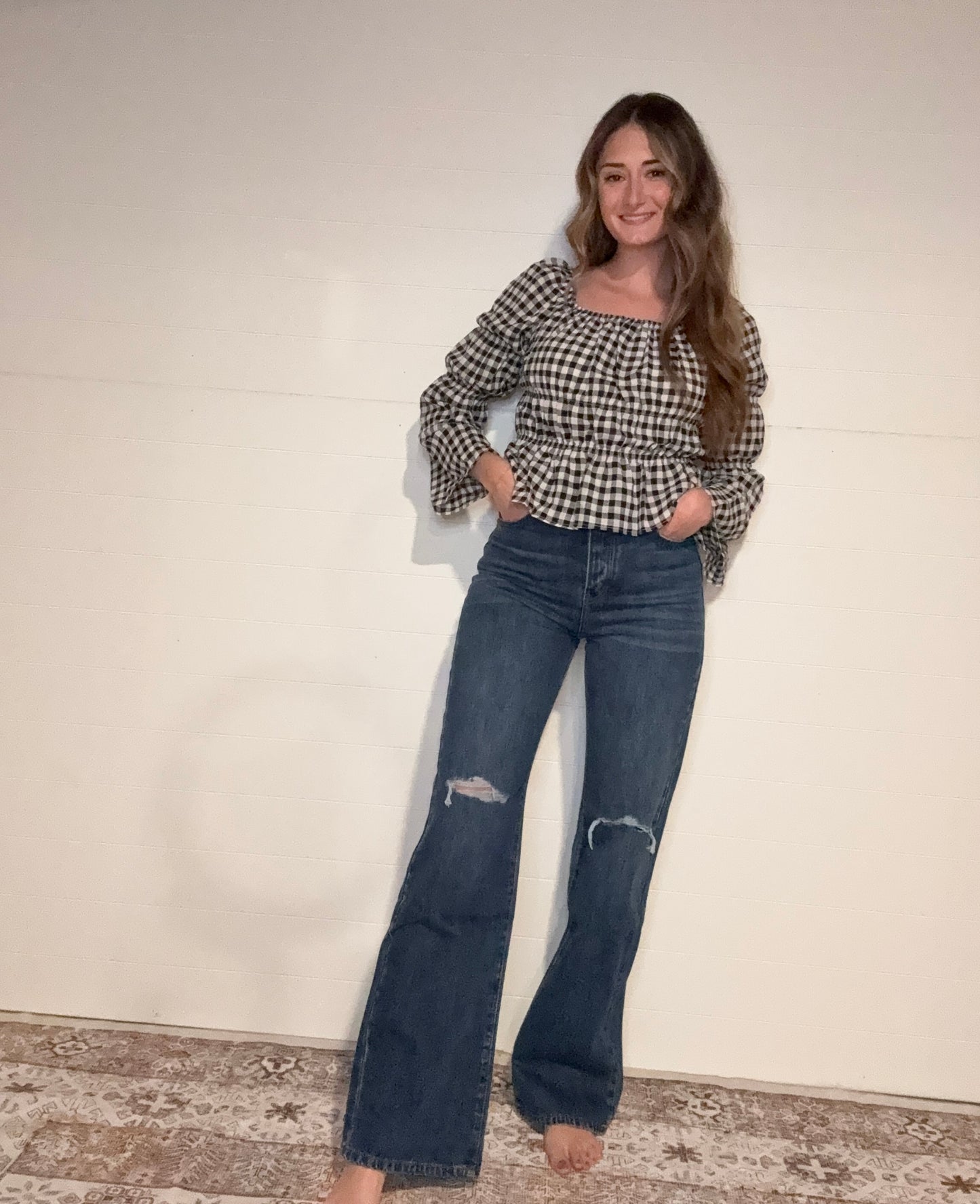 KanCan Ultra High Rise 90s Flare Jean