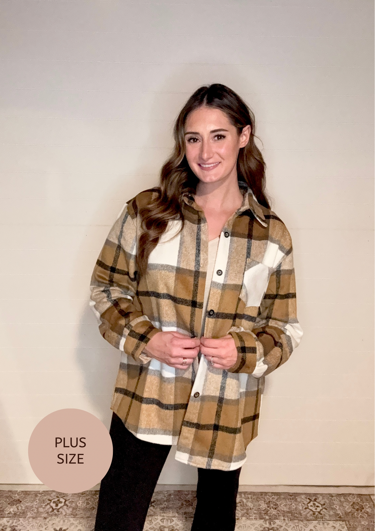 Plus Size Shacket